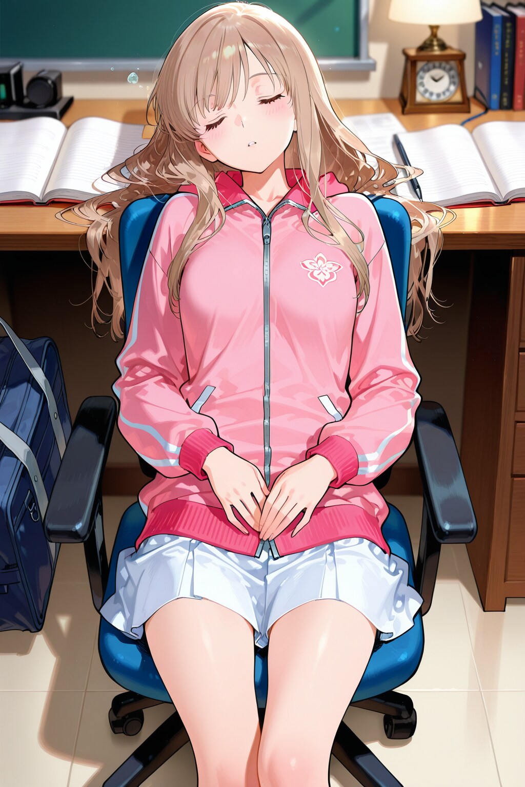 作曲するシンガーソングライターちゃん