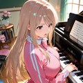 作曲するシンガーソングライターちゃん 2枚目