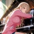 作曲するシンガーソングライターちゃん 4枚目