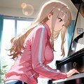 作曲するシンガーソングライターちゃん 3枚目
