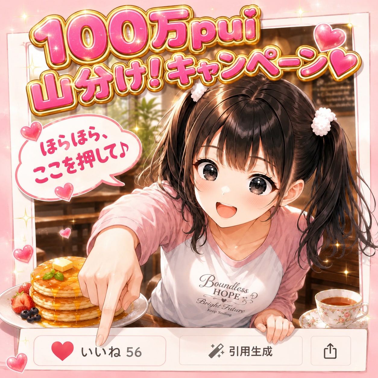みんな『いいね！』押してる！？指のストレッチを忘れずにね〜♪
