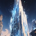 摩天楼の雪の女王 3枚目