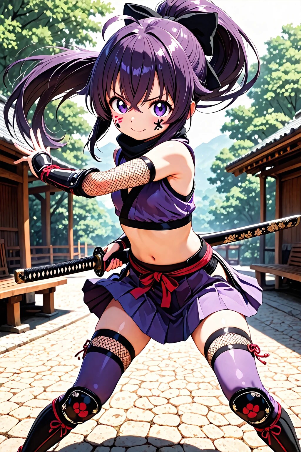 戦闘メイク