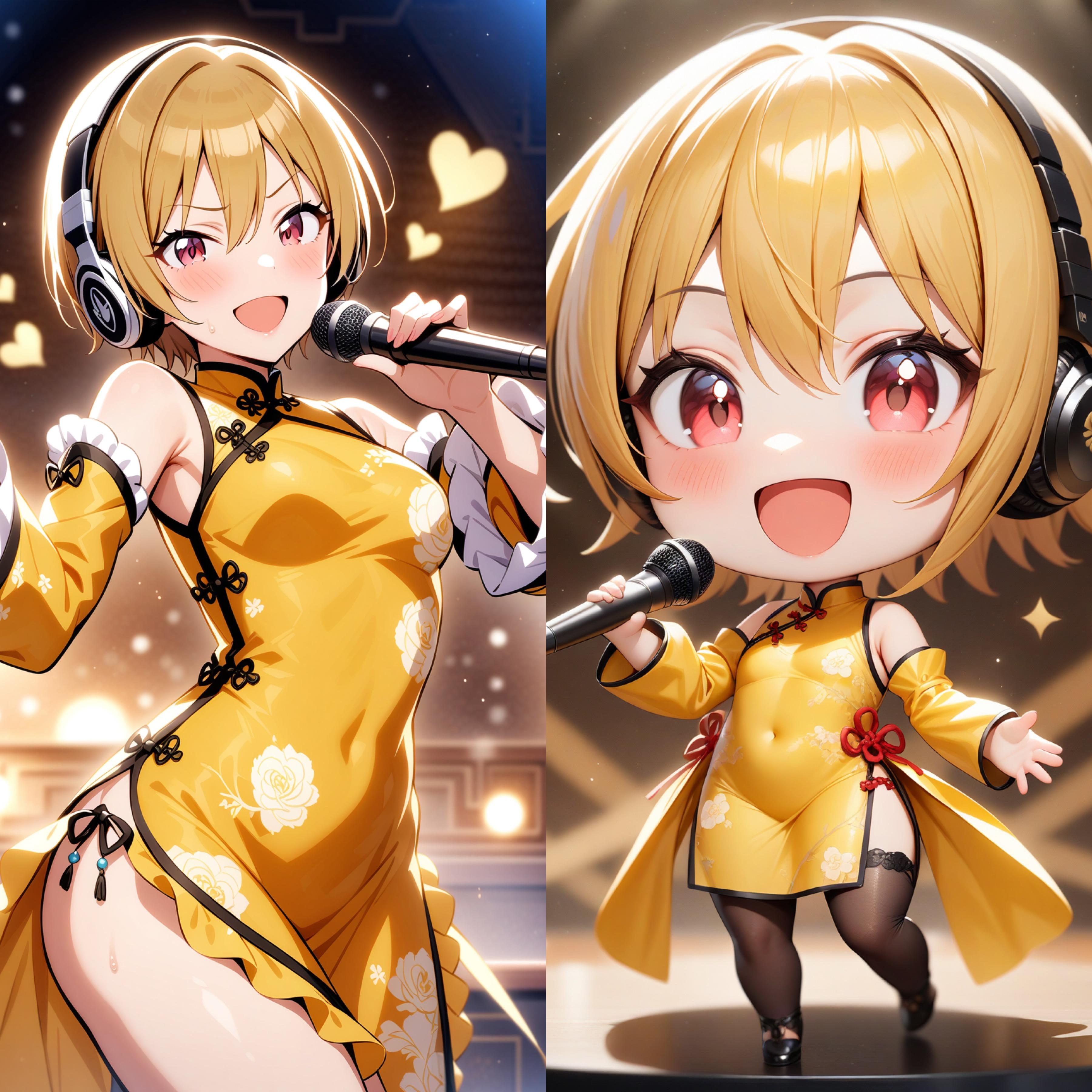 西城樹里チャイナドレス