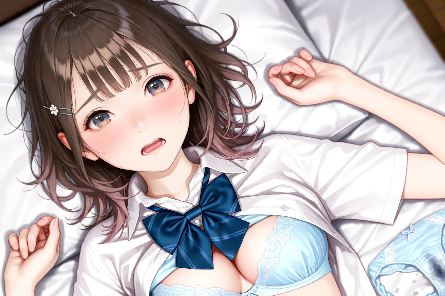 「だって、君がいっぱい触るから…。」