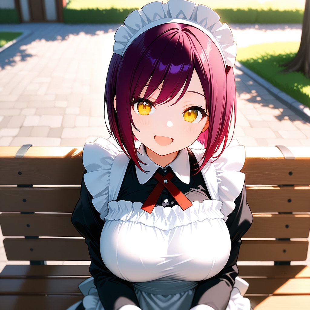 こんにちは（挨拶メイドの芽衣ちゃん）