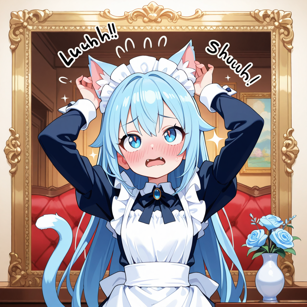 どっ、どうしましょう！？猫耳になってしまいましたぁ！！💦