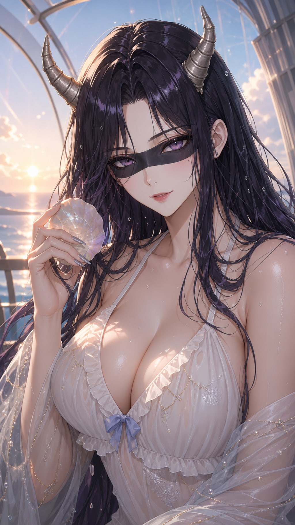 黄昏の水鏡に咲く魔姫
