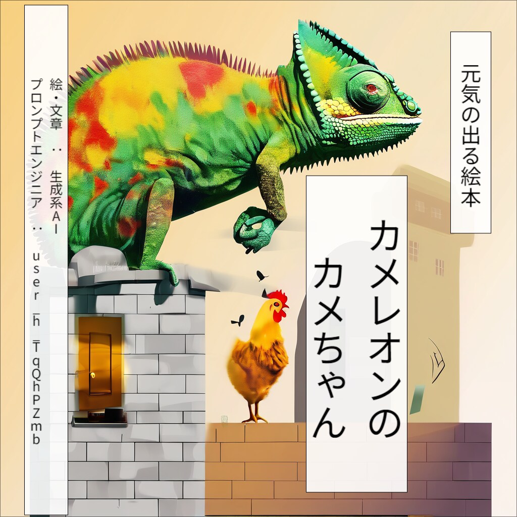 カメレオンのカメちゃん