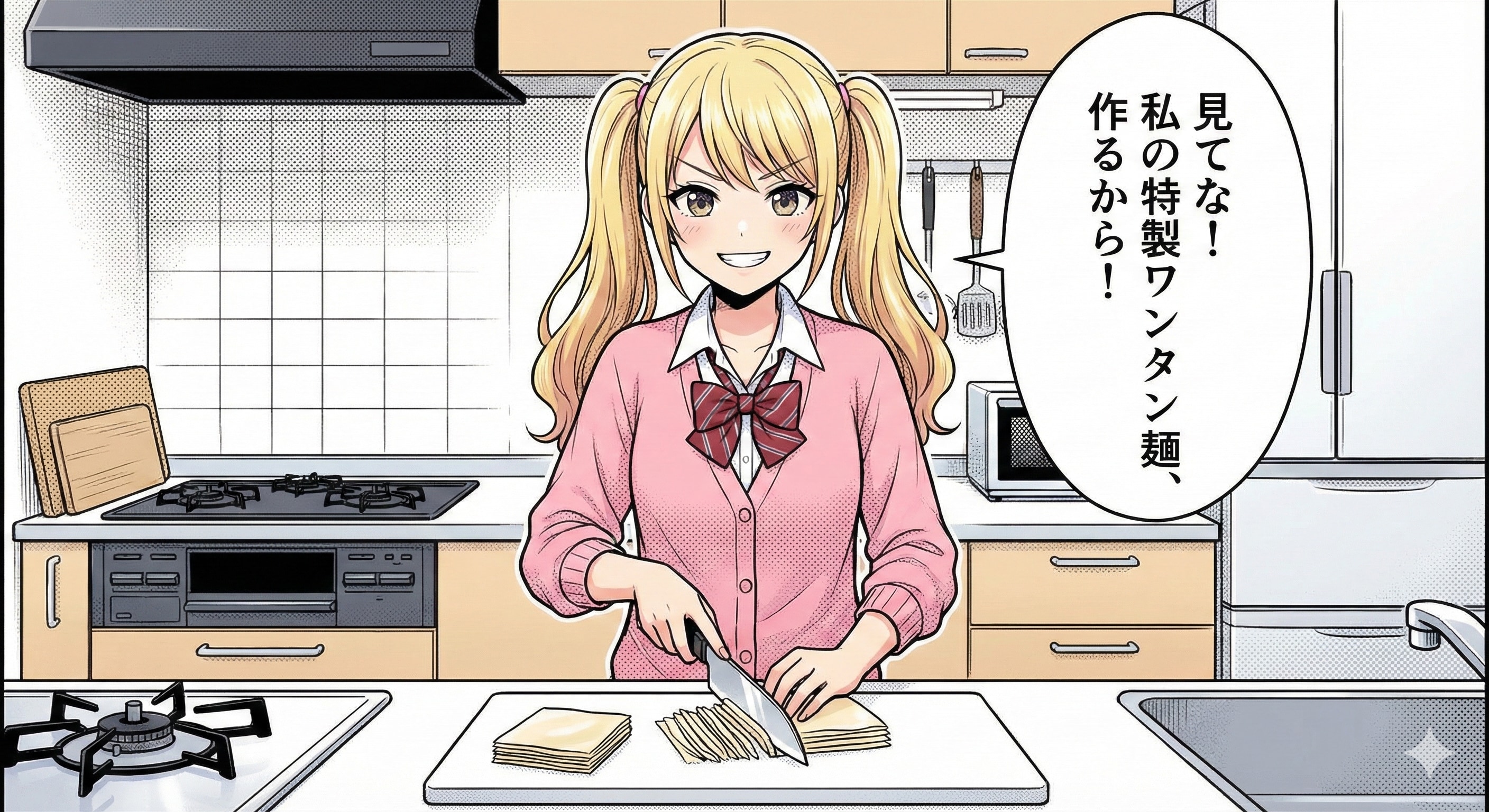 メスギャル！変わり種ラーメン | の人気AIイラスト・グラビア