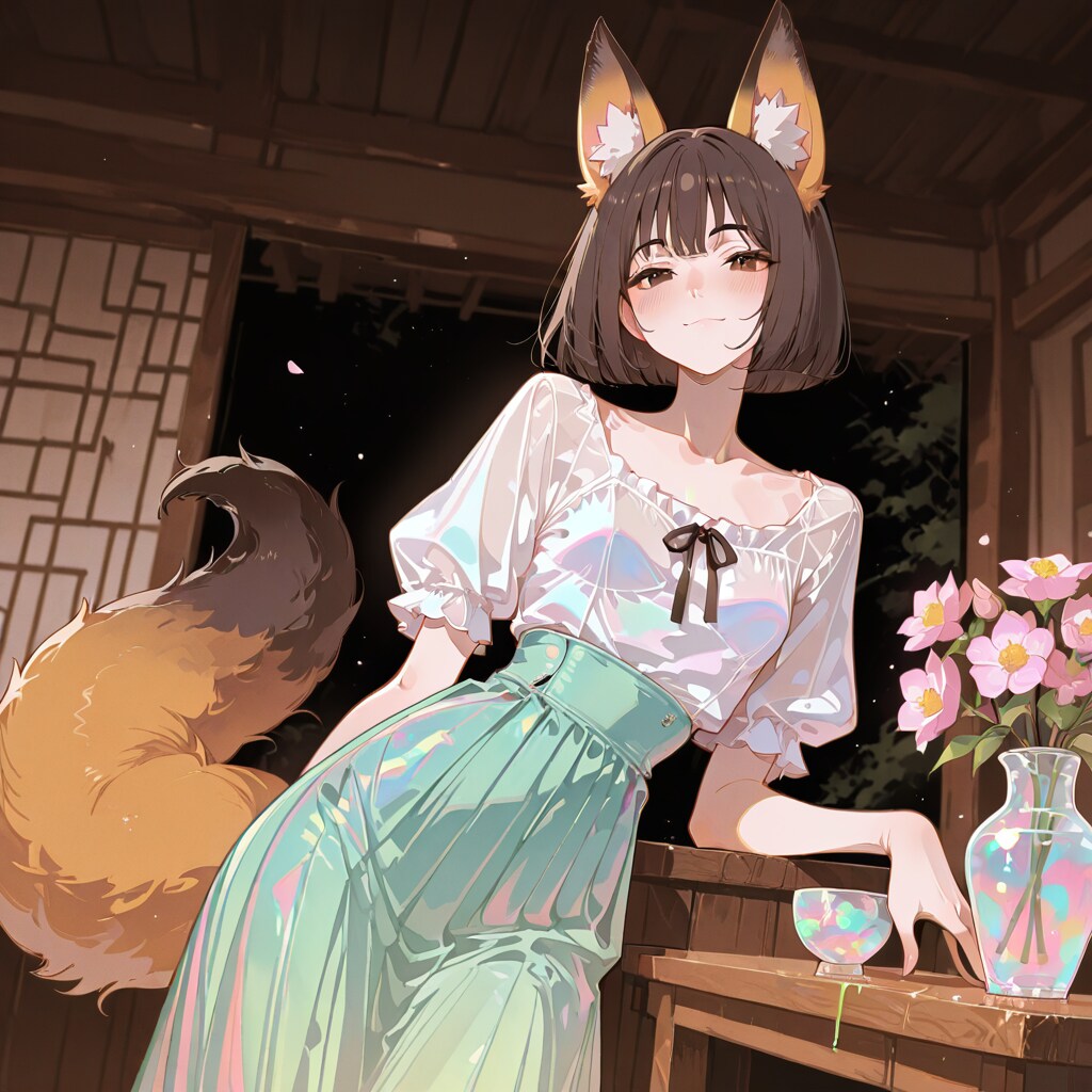 バイトが終わったケモミミちゃん | の人気AIイラスト・グラビア