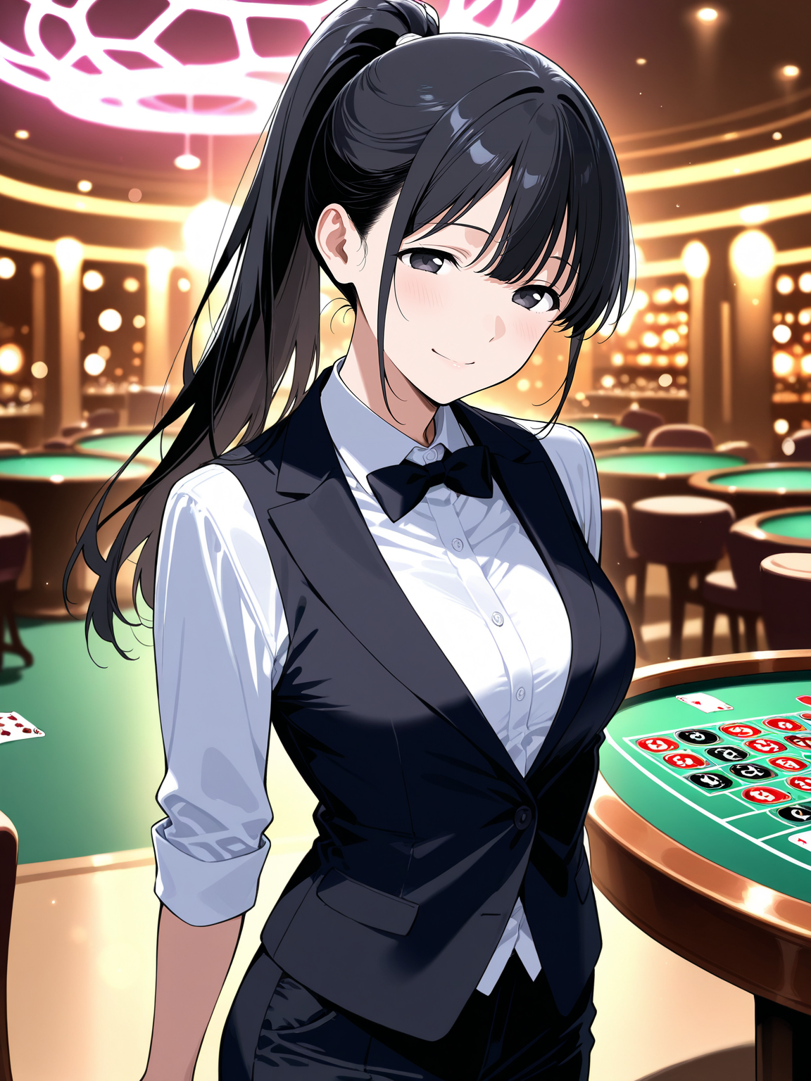 ポーカーで勝負？私には勝てないわよ(笑)