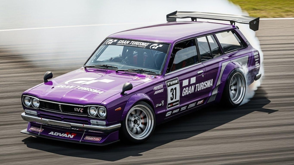 グランツーリスモスカイラインワゴンのドリ車