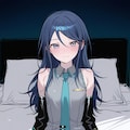 あなたの前で大好きな初音ミクのコスプレをしていた一歌さんと…♡ 2枚目