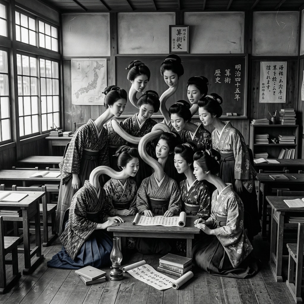 名門ろくろ首学園