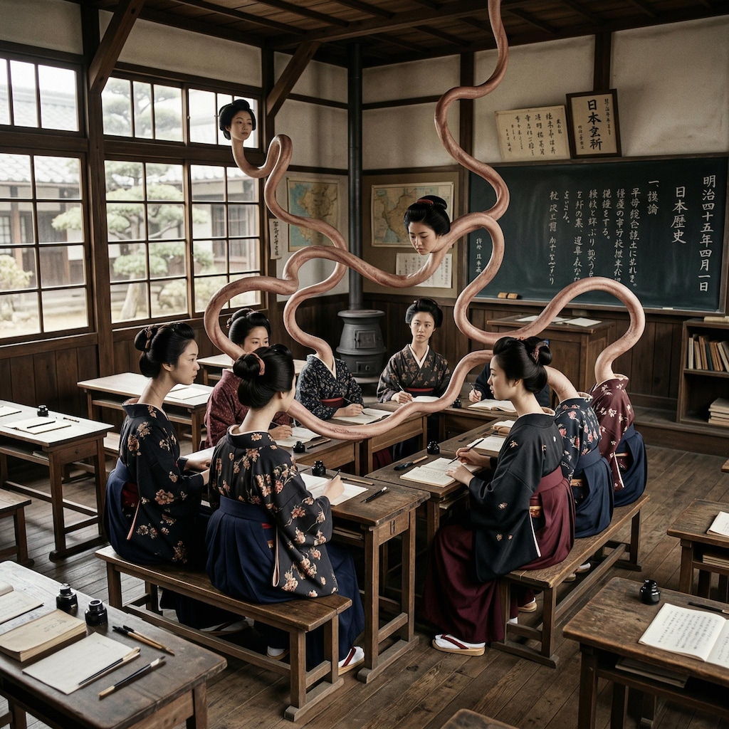 名門ろくろ首学園