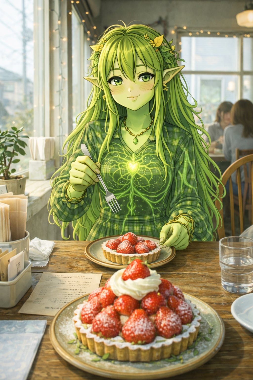 木霊の心臓と午後のタルト | の人気AIイラスト・グラビア