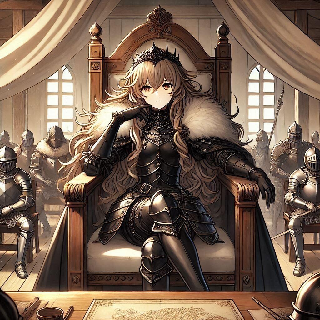 ブロンドの女騎士さん509