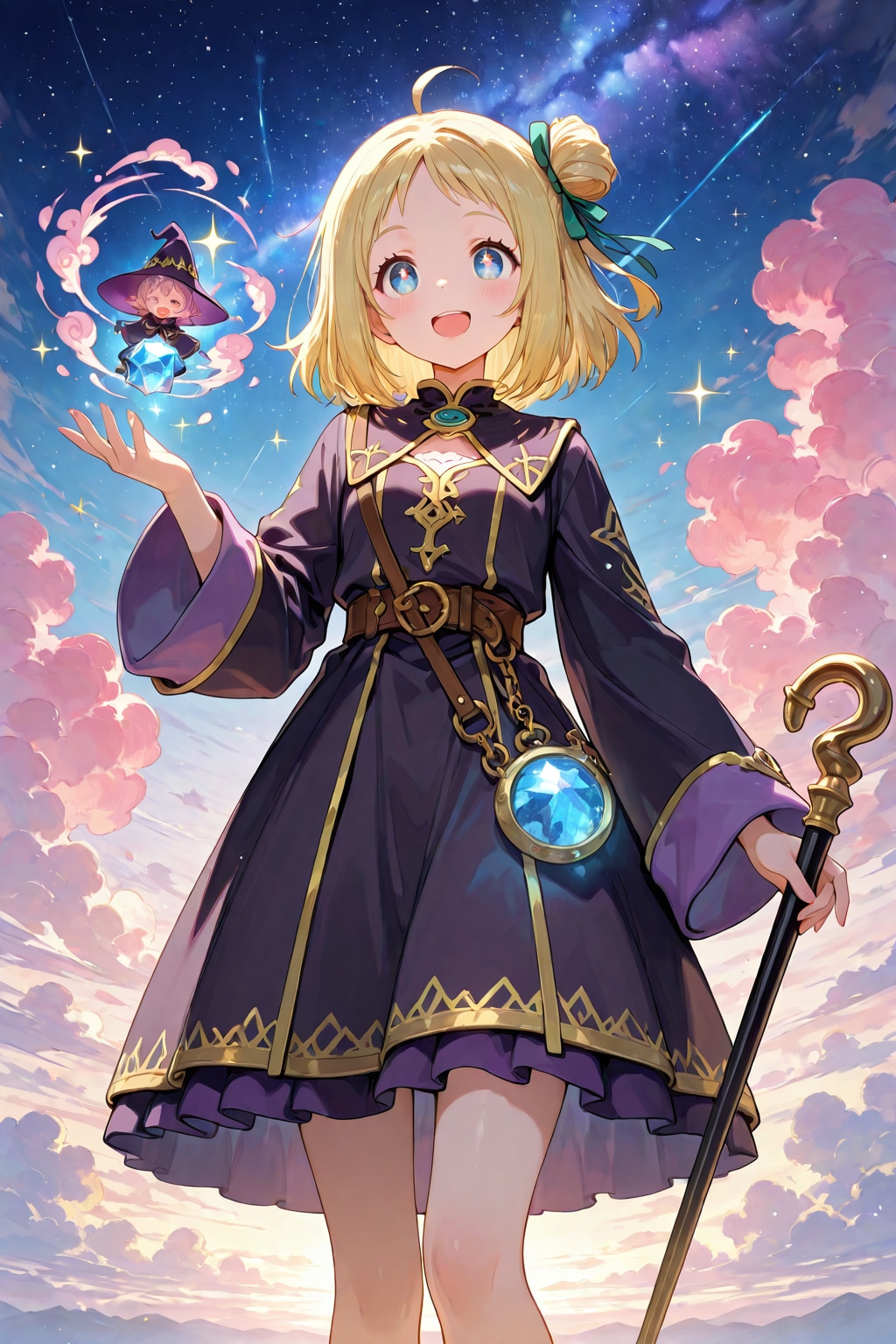 小さな魔法使い | の人気AIイラスト・グラビア