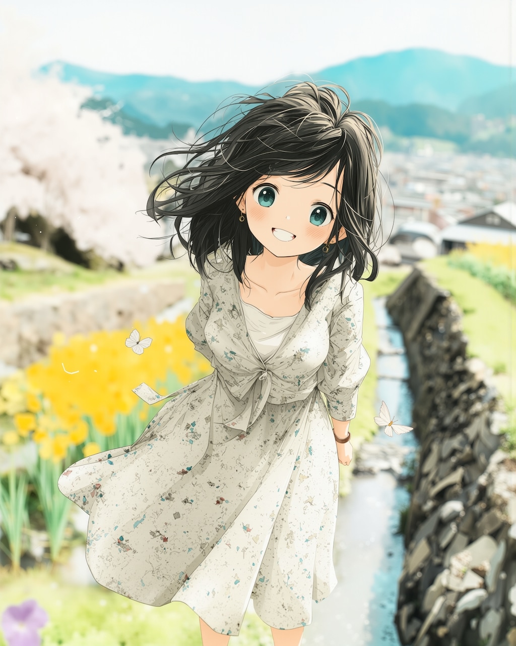 春風がふいた！