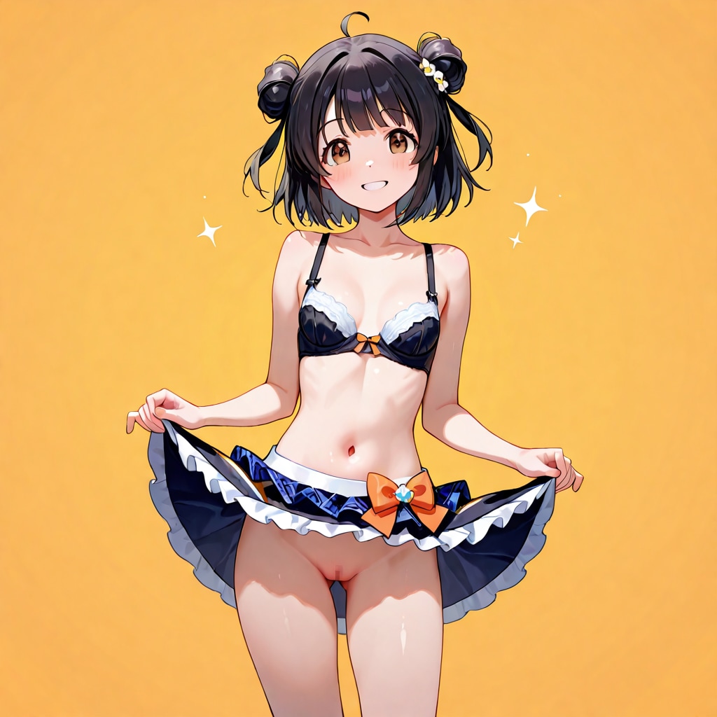 水瀬まひろがアイドルの衣装で