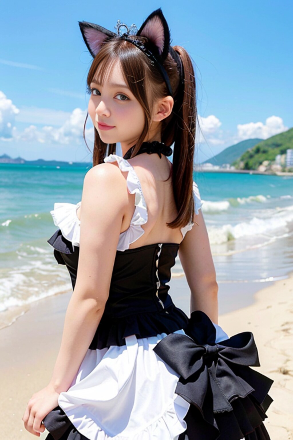 黒猫コス2