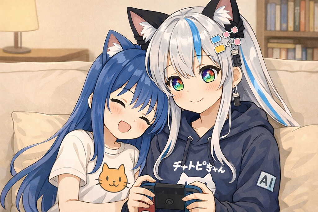 チャトピちゃんに絵柄を覚えてもらうテスト