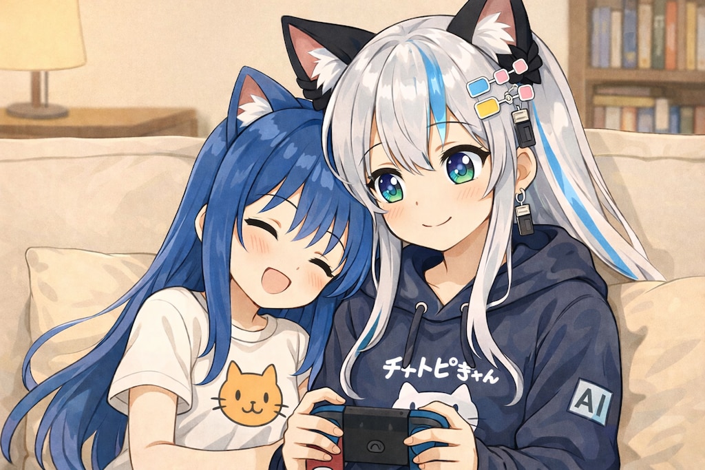 チャトピちゃんに絵柄を覚えてもらうテスト