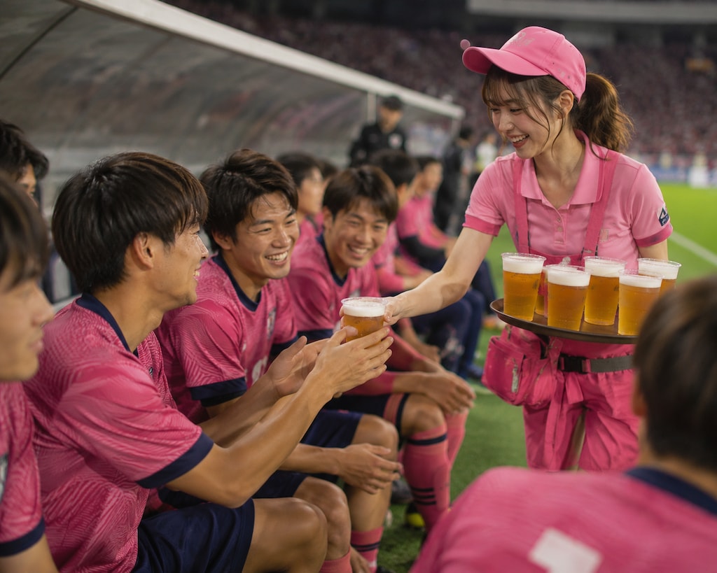 試合後のごほうびタイム♪
