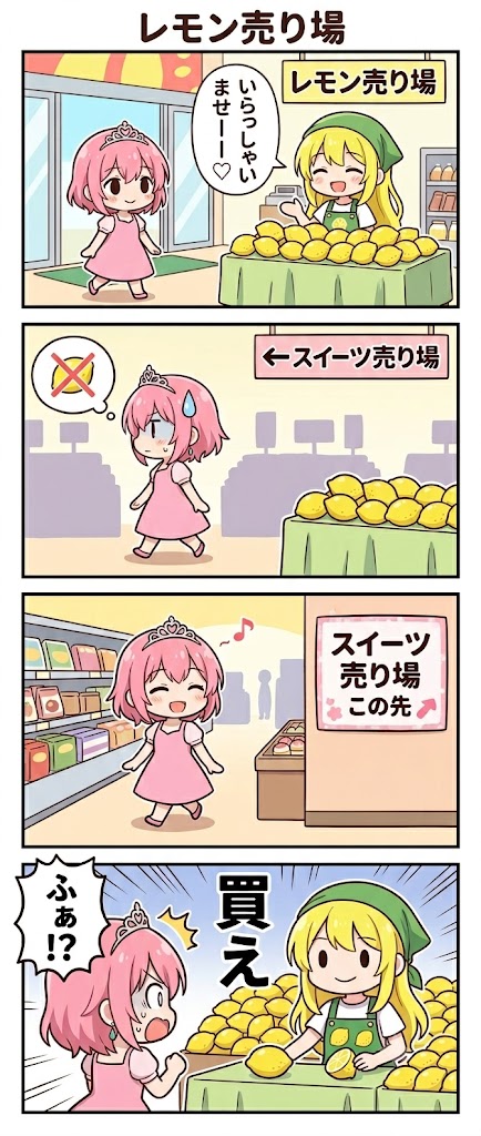 レモン売り場