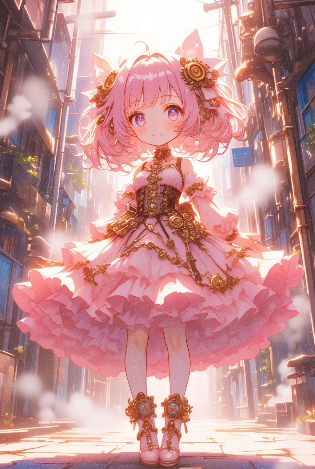 スチームピンクなガーリーちゃん