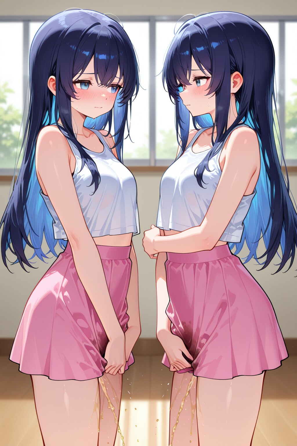 ん×２