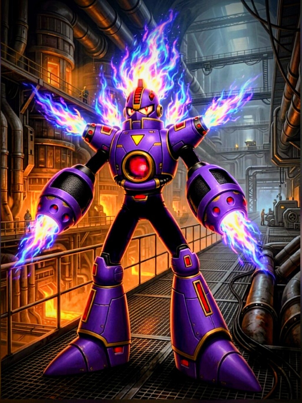 Dr.ケイオスの、　　　　　　　　　オリジナルナンバーズロボット。
