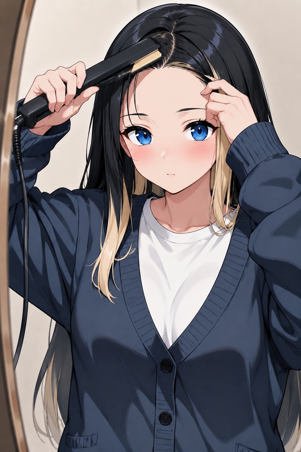 身支度なぎちゃん | の人気AIイラスト・グラビア