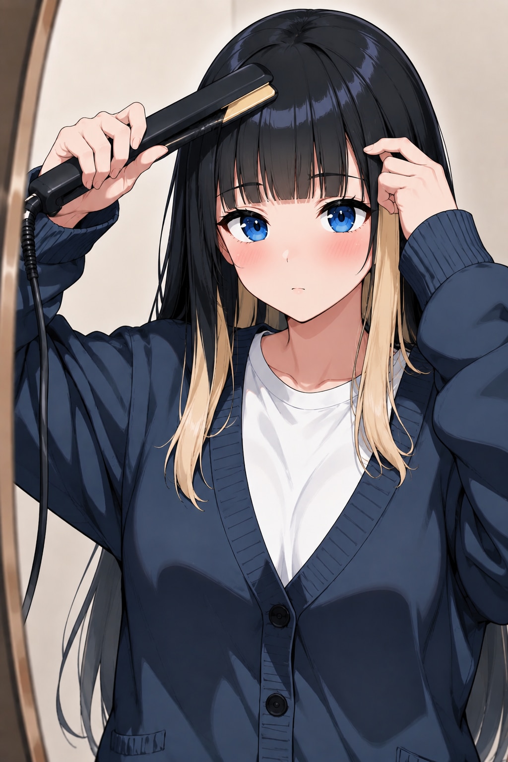 身支度なぎちゃん
