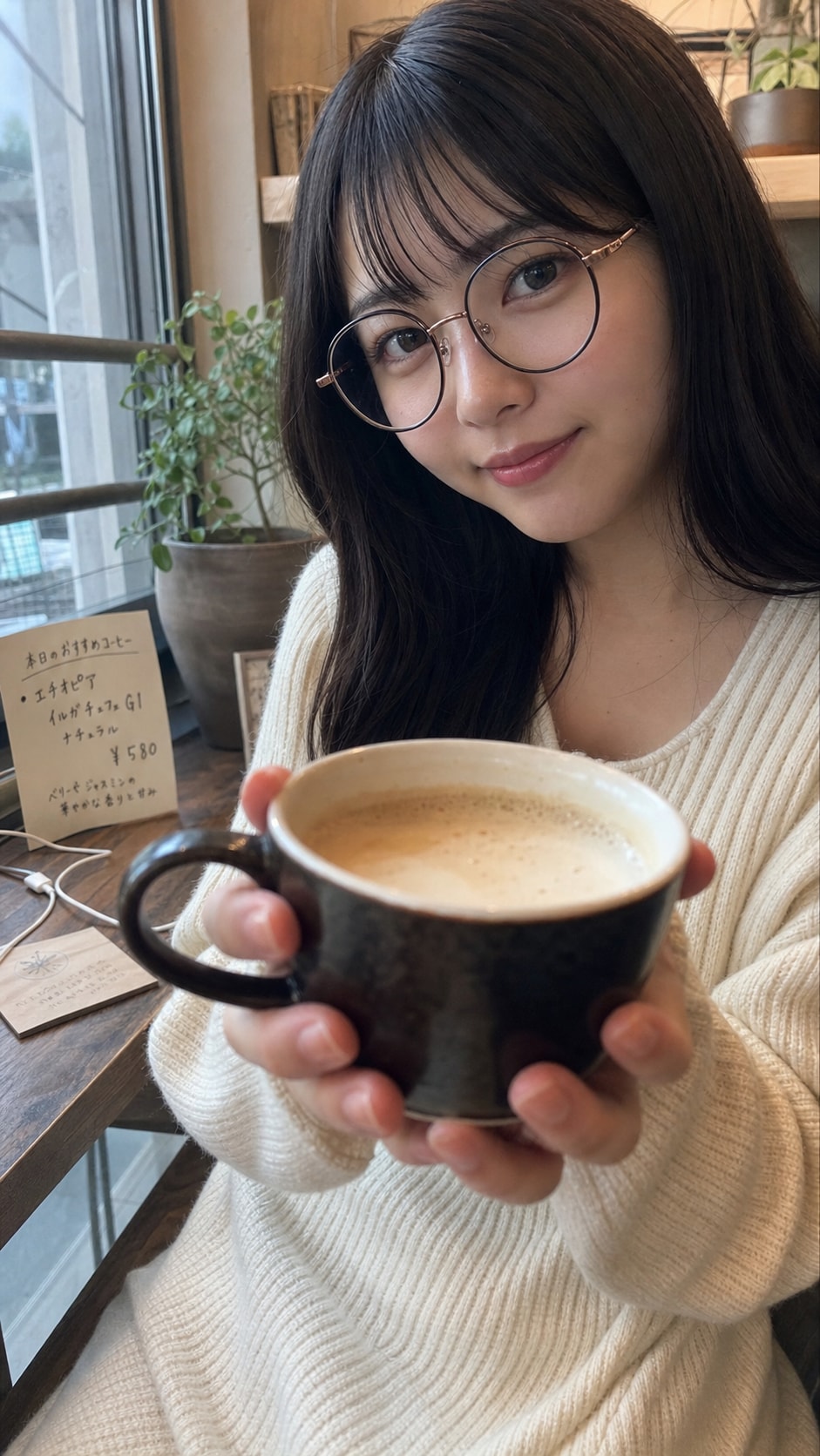 An Invitation in a Coffee Cup