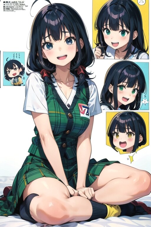 (10枚) 古○川 唯 漫画雑誌 風 いろいろ | の人気AIイラスト・グラビア