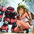 木製戦士キーちゃんと木製ゴーレムのモッくん 4枚目