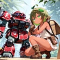 木製戦士キーちゃんと木製ゴーレムのモッくん 2枚目