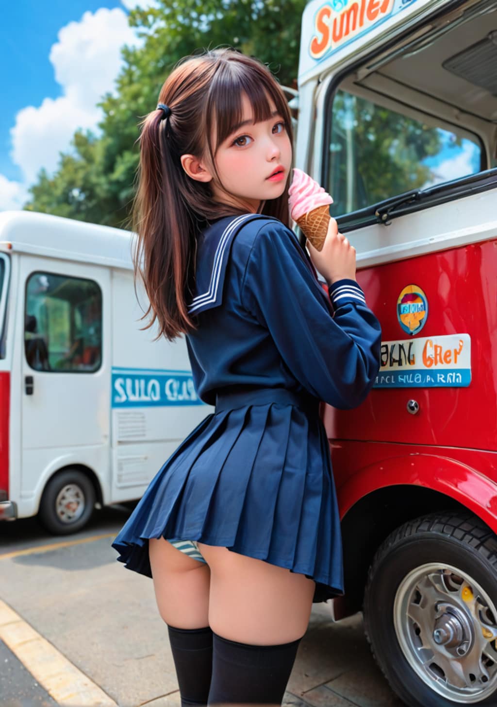 ソフトクリームキッチンカー