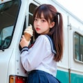 ソフトクリームキッチンカー 4枚目