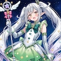 魔法少女な銀髪エルフの女の子 2枚目