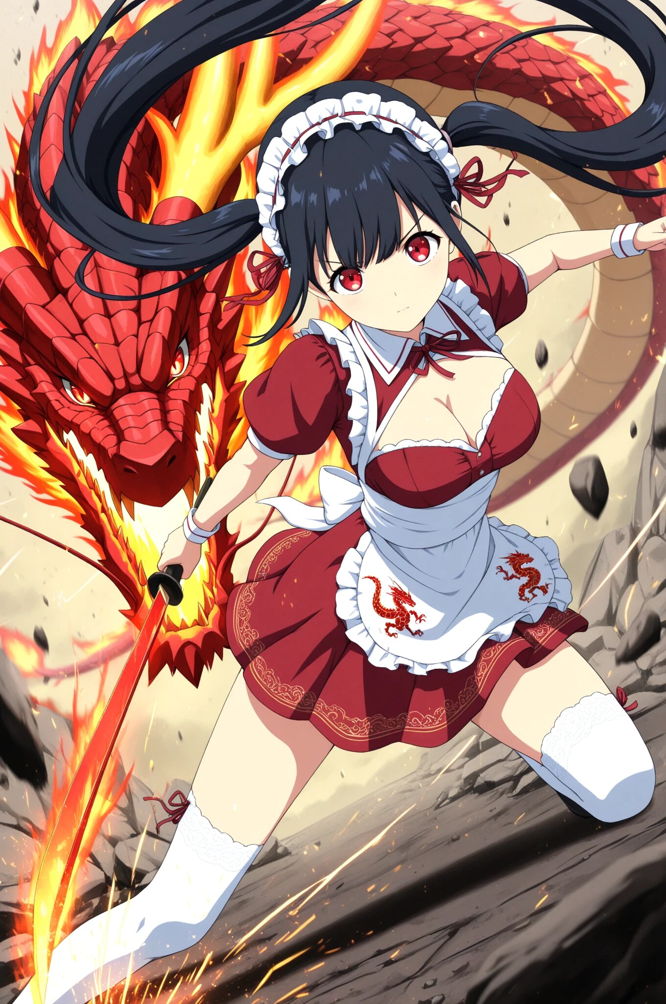 メイドレッド(アニメスタイル)