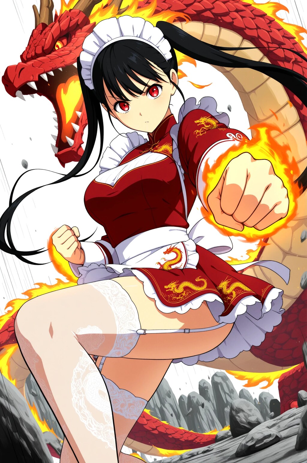 メイドレッド(アニメスタイル)
