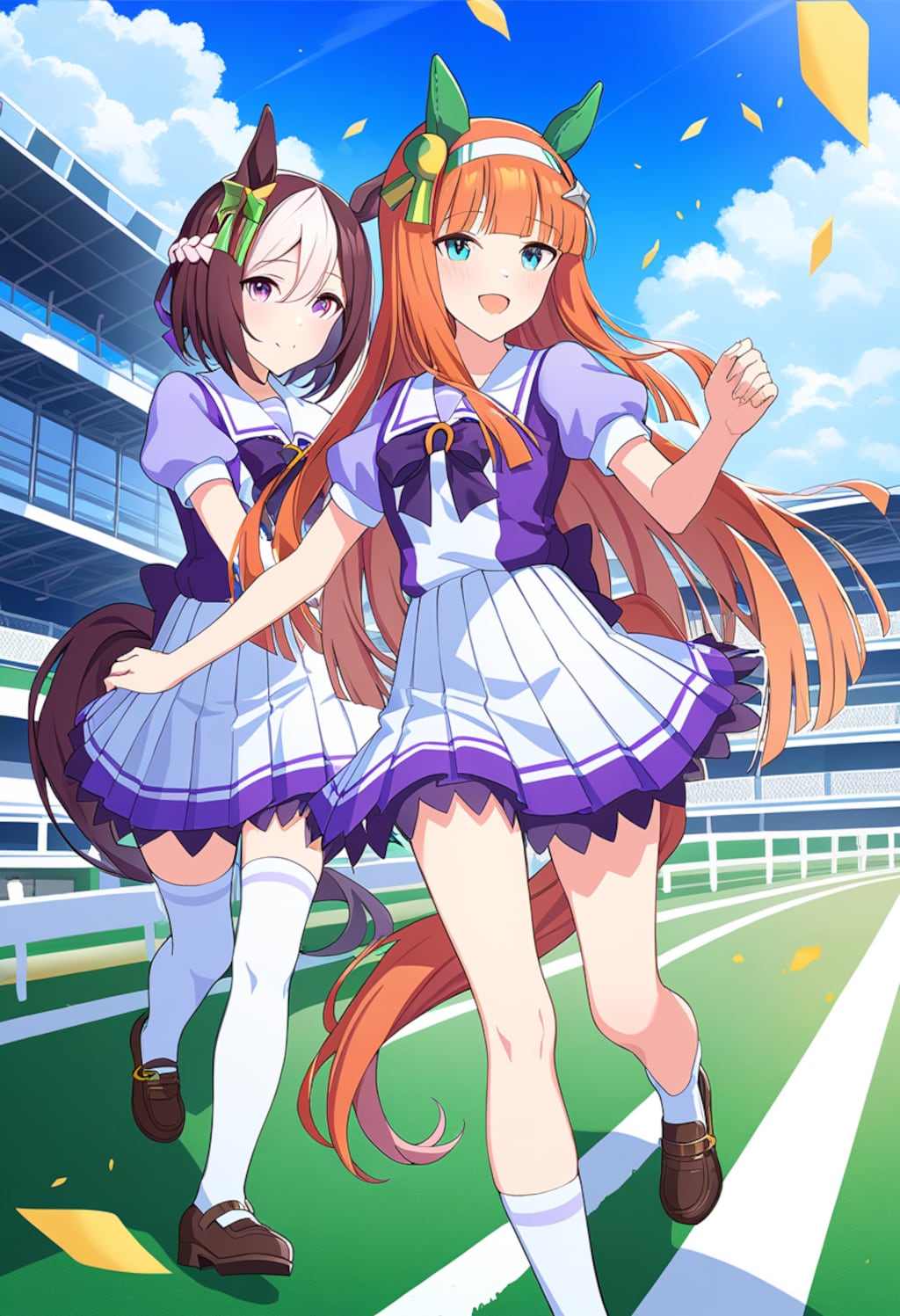 ウマ娘（スペとスズカ）