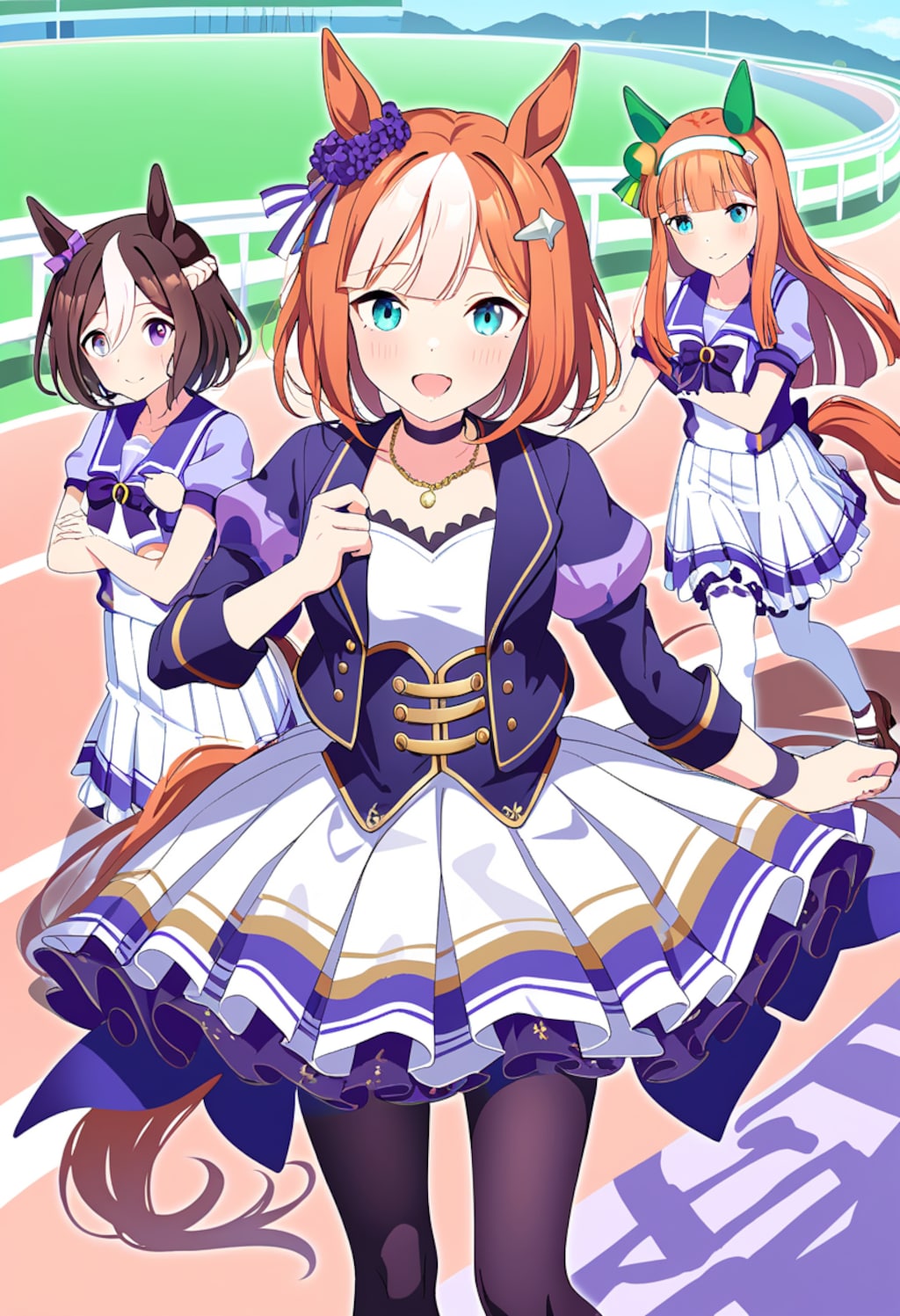 ウマ娘（スペとスズカ）