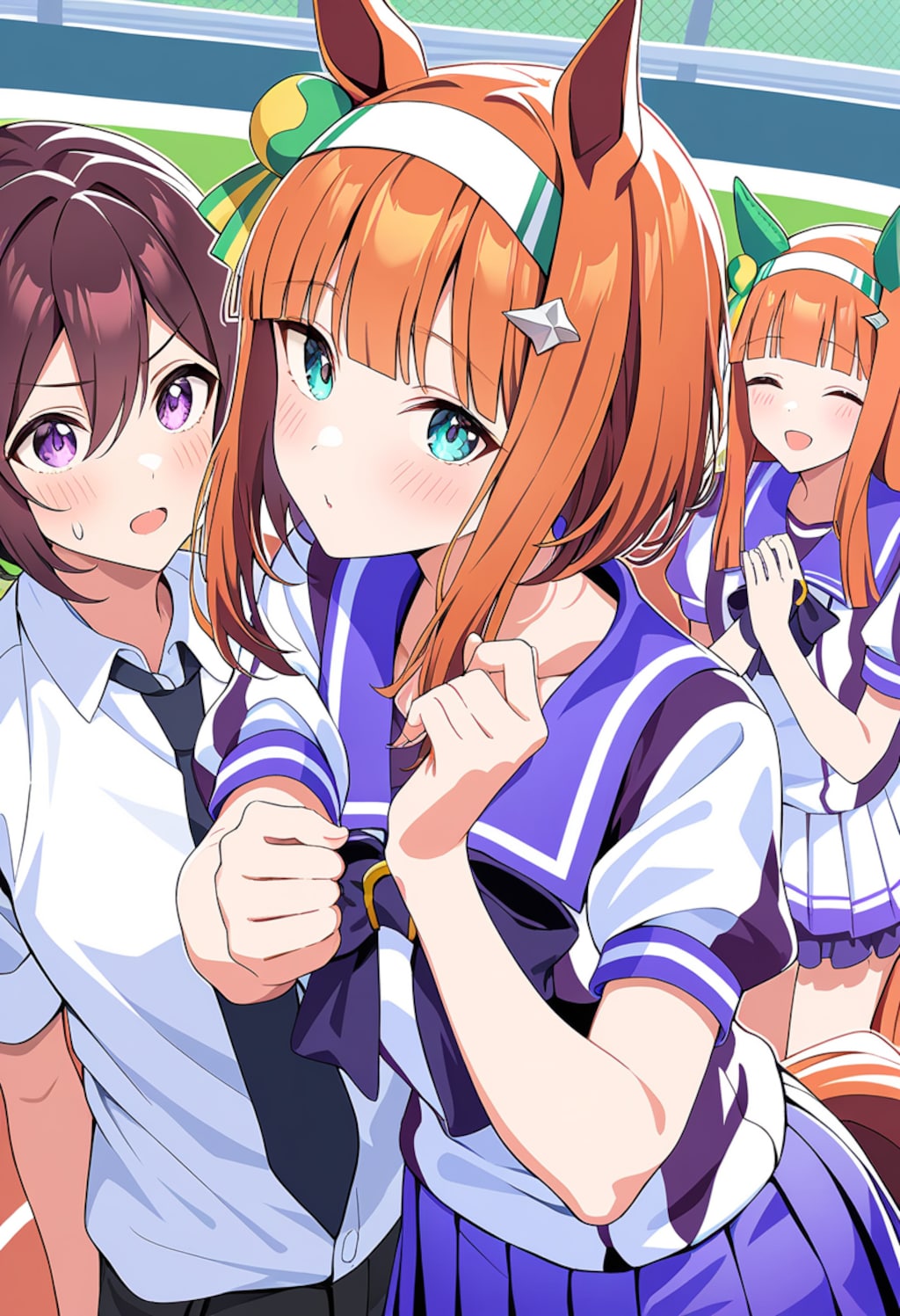 ウマ娘（スペとスズカ）