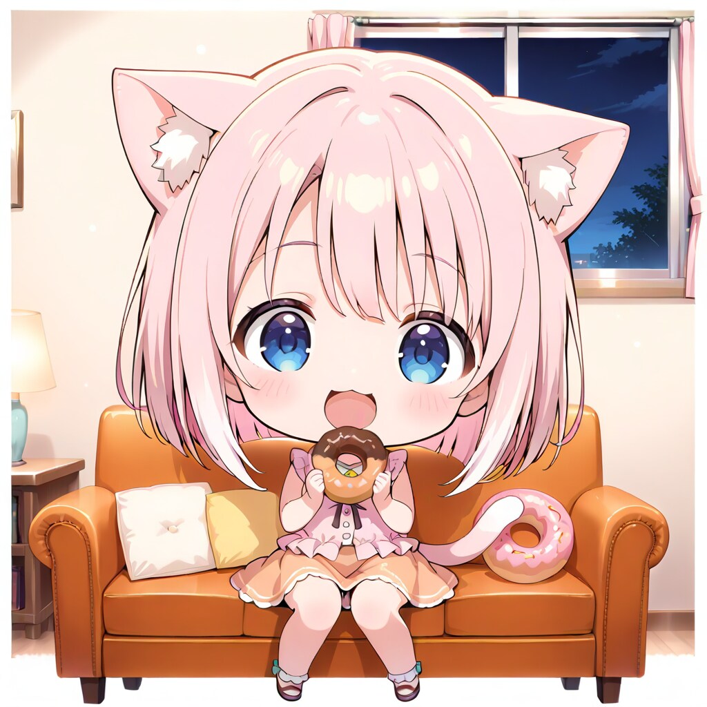 こんばんにゃん | の人気AIイラスト・グラビア