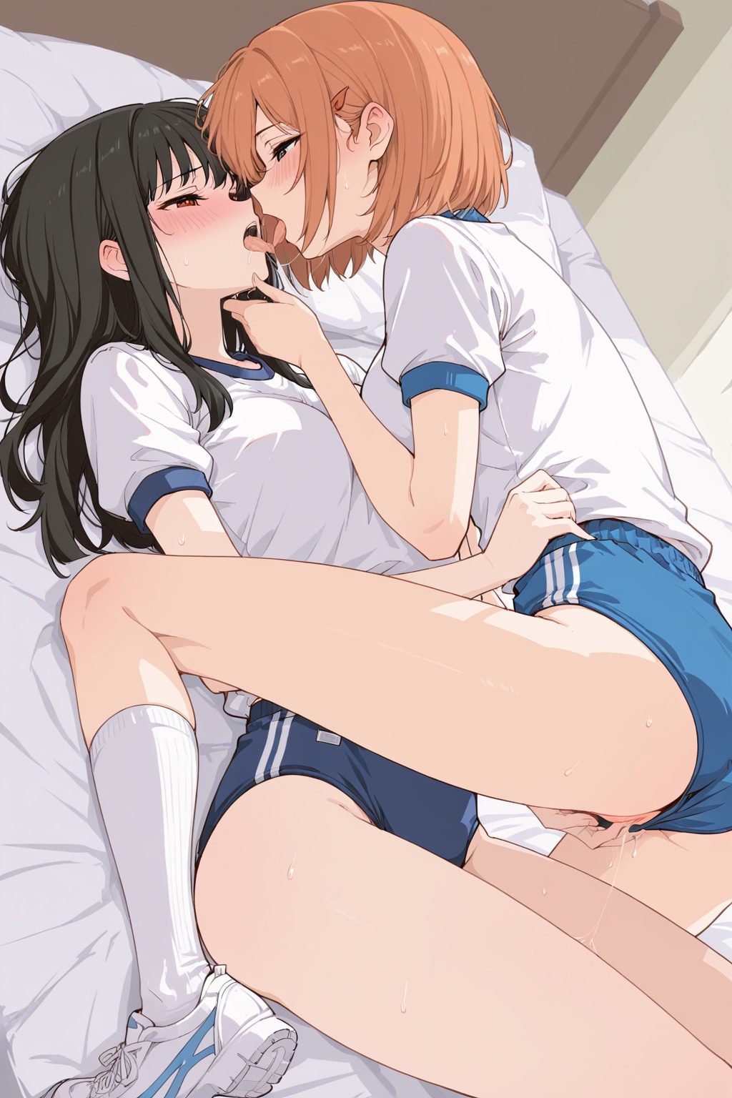 お互いが好きすぎる百合女子校生