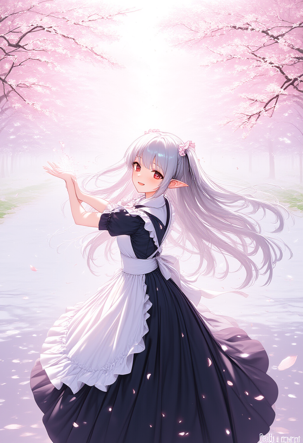 エルフメイドから春の魔法を届けます